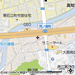 高知県高知市河ノ瀬町36周辺の地図