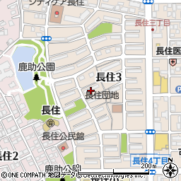 ＵＲ都市機構長住団地４７周辺の地図