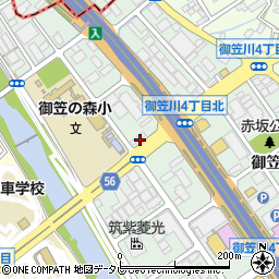 株式会社精和産業　福岡営業所周辺の地図