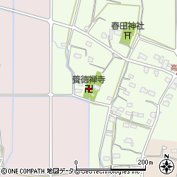 養徳禅寺周辺の地図