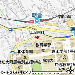上岡歯科医院周辺の地図