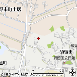 高知県香南市赤岡町須留田2118周辺の地図