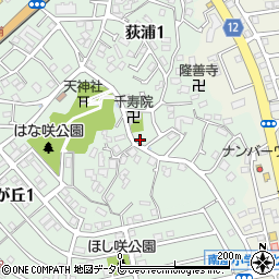 荻浦第2公園周辺の地図