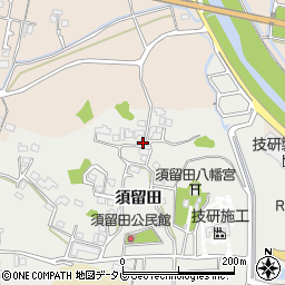 高知県香南市赤岡町須留田2174-1周辺の地図