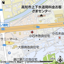 高知県高知市河ノ瀬町6-1周辺の地図