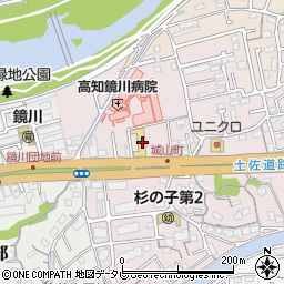高知県高知市城山町210周辺の地図