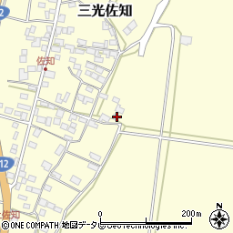 大分県中津市三光佐知250周辺の地図