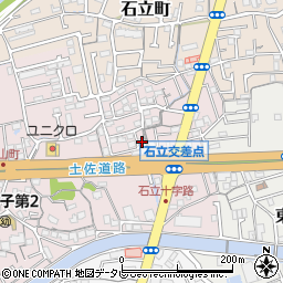 高知県高知市城山町228-26周辺の地図