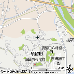高知県香南市赤岡町須留田2174周辺の地図