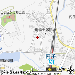 愛媛県喜多郡内子町内子3652周辺の地図