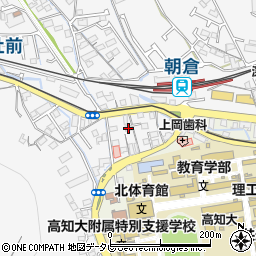 高知県高知市朝倉乙995周辺の地図