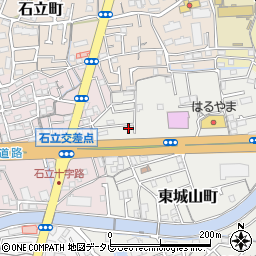 高知県高知市東城山町95-23周辺の地図