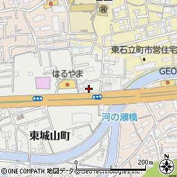 高知県高知市東城山町16周辺の地図