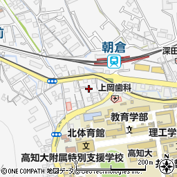 高知県高知市朝倉乙890-5周辺の地図