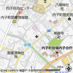 愛媛県喜多郡内子町内子2058周辺の地図