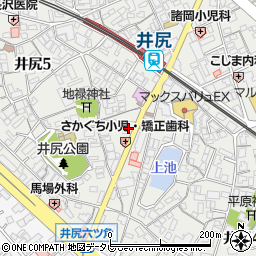 西日本シティ銀行井尻支店周辺の地図