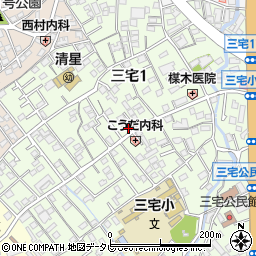 奥村歯科医院周辺の地図