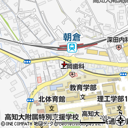 高知県高知市朝倉乙883周辺の地図