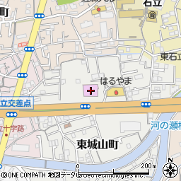 高知県高知市東城山町81周辺の地図