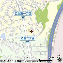 福岡県大野城市乙金東1丁目32-7周辺の地図