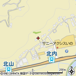 高知県吾川郡いの町1834周辺の地図