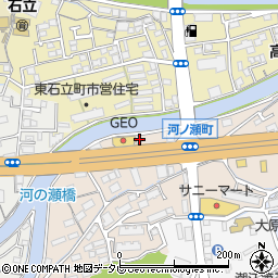 高知県高知市河ノ瀬町144周辺の地図