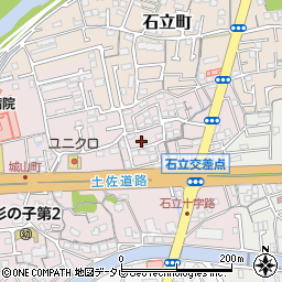 高知県高知市城山町228-22周辺の地図