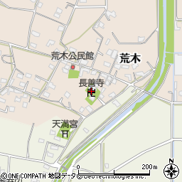 長善寺周辺の地図