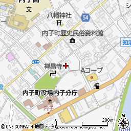 愛媛県喜多郡内子町内子1823周辺の地図