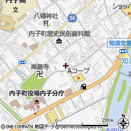 愛媛県喜多郡内子町内子1807周辺の地図