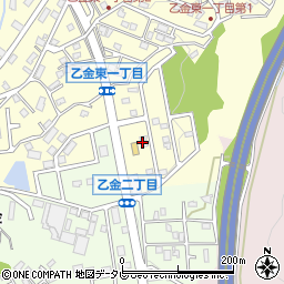 福岡県大野城市乙金東1丁目32-5周辺の地図