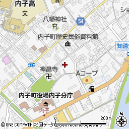 愛媛県喜多郡内子町内子1814周辺の地図