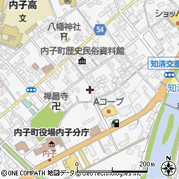 愛媛県喜多郡内子町内子1804周辺の地図