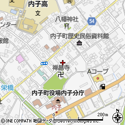 愛媛県喜多郡内子町内子1835周辺の地図