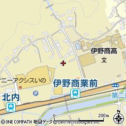 高知県吾川郡いの町349周辺の地図