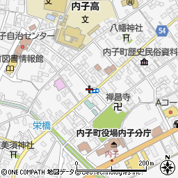 愛媛県喜多郡内子町内子2034周辺の地図