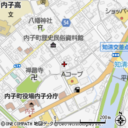 愛媛県喜多郡内子町内子1782周辺の地図