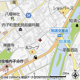 愛媛県喜多郡内子町内子1588周辺の地図