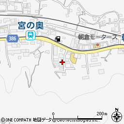 朝倉茨谷公園周辺の地図