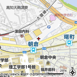 エース・ワン　朝倉店周辺の地図