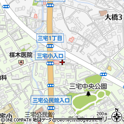 福岡県福岡市南区大橋3丁目30-30周辺の地図