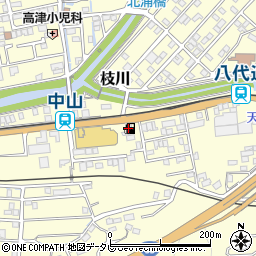コスモ枝川ＳＳ周辺の地図