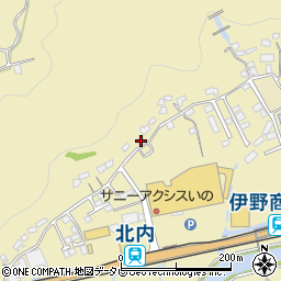 高知県吾川郡いの町1847周辺の地図