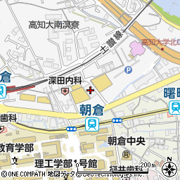 高知県高知市朝倉丙327-1周辺の地図