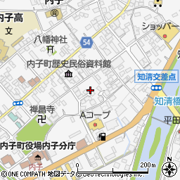 愛媛県喜多郡内子町内子1772周辺の地図