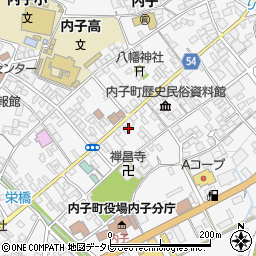 愛媛県喜多郡内子町内子1929周辺の地図