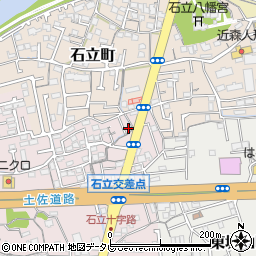 高知県高知市城山町234-6周辺の地図