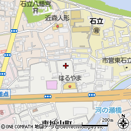 高知県高知市東城山町周辺の地図