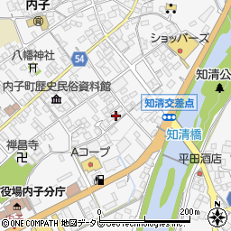 愛媛県喜多郡内子町内子1746周辺の地図