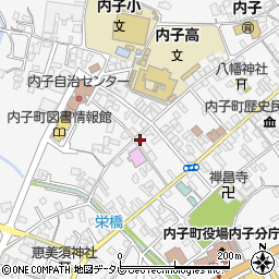 愛媛県喜多郡内子町内子2104周辺の地図